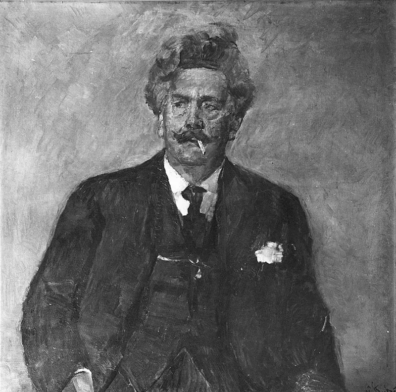 Ritratto di Johan Halvorsen - Nasjonalmuseet for kunst, arkitektur og design, Oslo